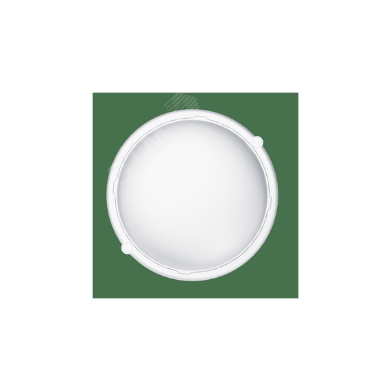 Светильник светодиодный ДБП-12вт OBL-R5-12-4K-WH-IP65-LED ОНЛАЙТ 90237