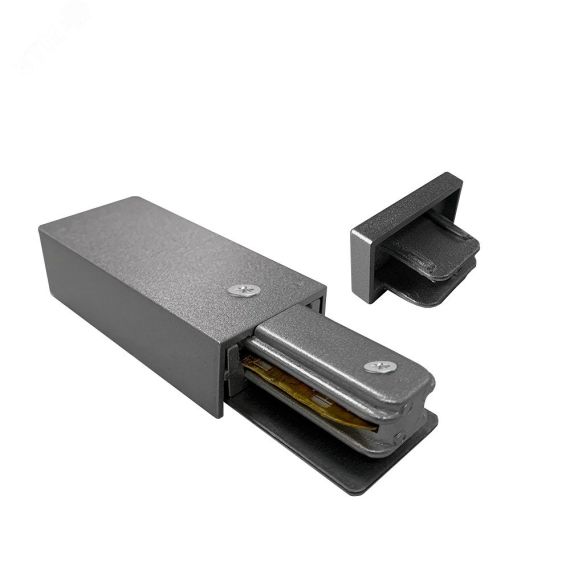 Комплект торцевых элементов для шинопровода серый JazzWay 5023925