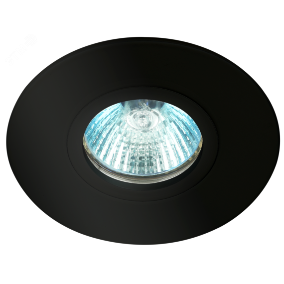 Cветильник встраиваемый алюминиевый KL83 BK MR16/GU5.3 черный ЭРА Б0054345