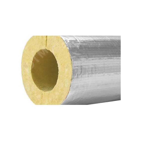 Цилиндр теплоизоляционный 25x018-1 из минеральной ваты K-ROCK ALU K-FLEX 25018LR1080BARP