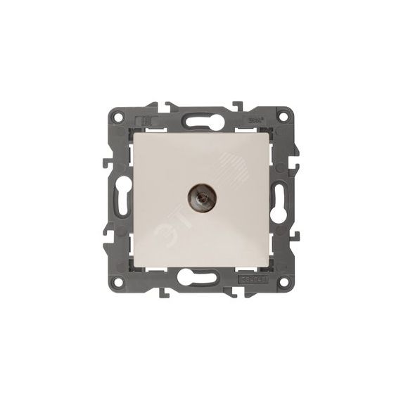 Розетка TV одиночная, Эра Elegance, сл.кость, 14-3101-02 ЭРА Б0034291