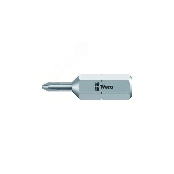Биты 851/1 J PH вязкая твердость под азиатские винты хвостовик 1/4 C 6.3 PH 0 x 25 x 2.5 мм WERA WE-135041