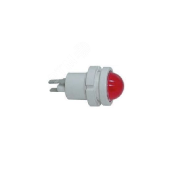 Лампа СКЛ11А-КМ-1-220 красная Каскад-Электро 00000355