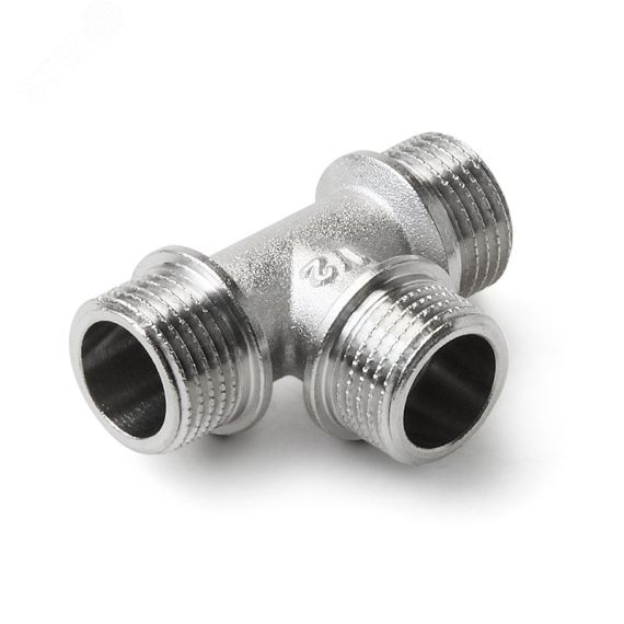 Тройник латунный резьбовой, Н 1/2 PRO AQUA 03-m15-m15-m15x