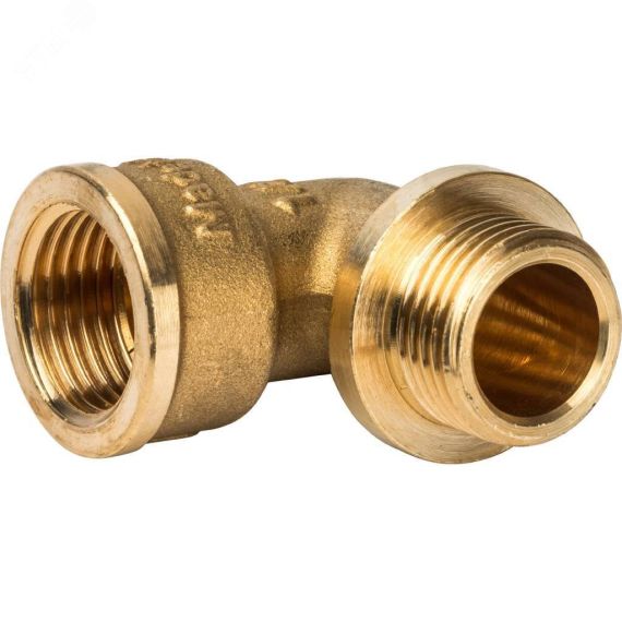 Угольник НВ 1/2' с упором STOUT SFT-0015-000012