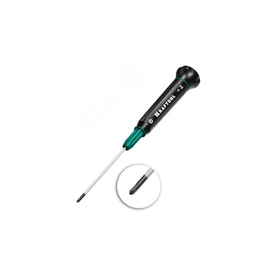 Отвертка для точных работ Precision PH0 KRAFTOOL 25682-0