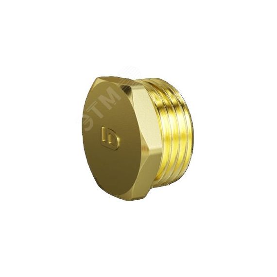 Пробка 1 1/2' НР латунь LD Pride LD.65.505.40