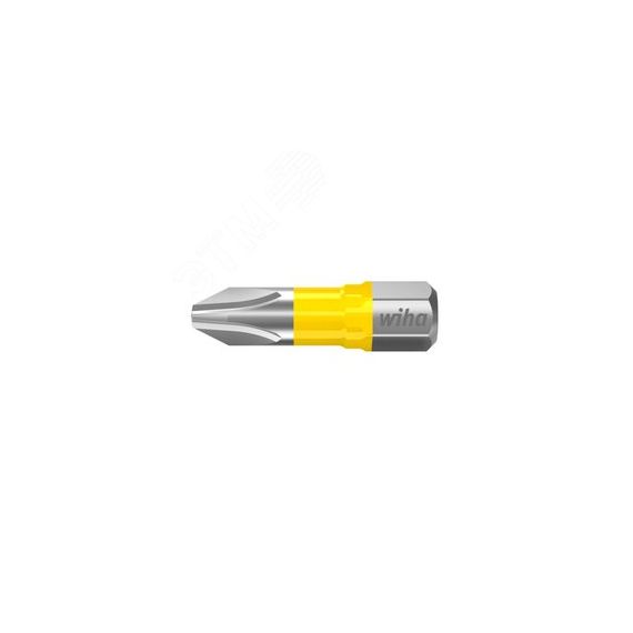 Бита PH1 х25мм Impact(ударная) Y-Bit(lWOOD) 7011Y Wiha 41585