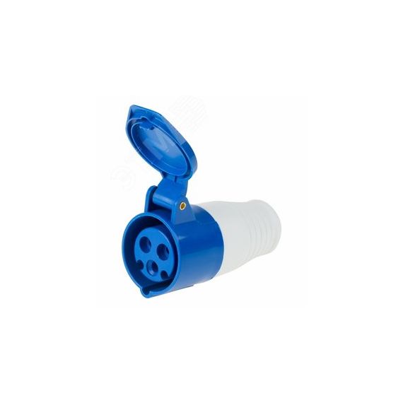 Розетка 213 переносная 2Р+РЕ 16А 220В IP44, REXANT REXANT 11-8918