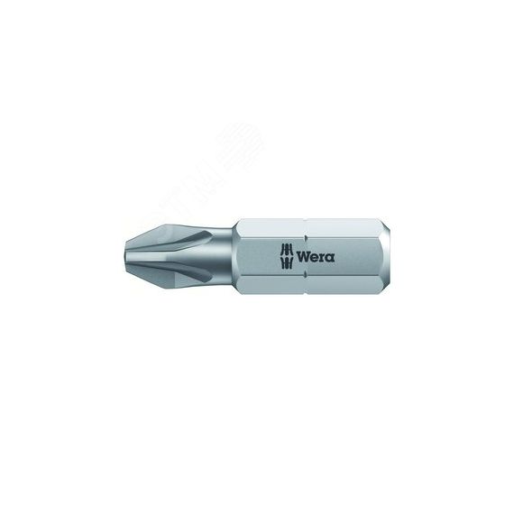 Бита 855/1 Z PZ вязкая твердость хвостовик 1/4 C 6.3 PZ 2 x 50 мм WERA WE-056820