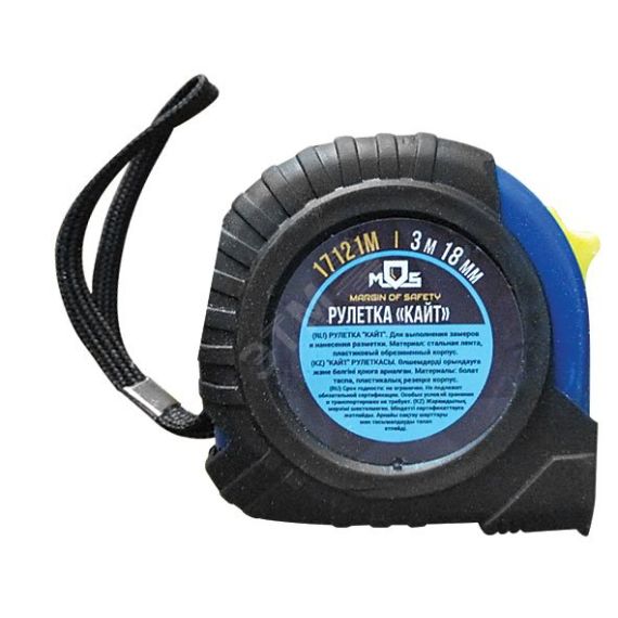 Рулетка ''Кайт'' 5 м х 18 мм MOS 17122М
