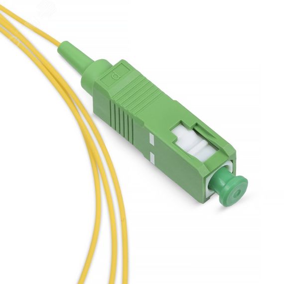 Пигтейл SC/APC 9/125 sm 15м LSZH Cabeus PT-SC/APC-9-15m