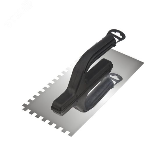 Гладилка нержавеющая 130х270 мм, зуб 6х6 мм REXANT 89-0253