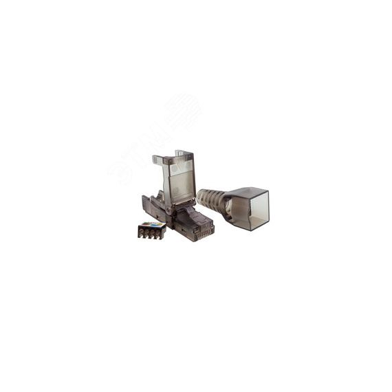 Коннектор 8P8C UTP 6A (RJ-45) безынструментальный СУПР 10-0239