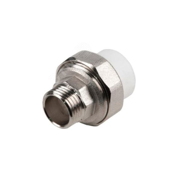 Муфта разъемная 32 х 1/2' НР полипропиленовая PPR белая VALFEX 10156215