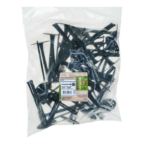 Дюбель для теплоизоляции с пласт. гвоздём 10х140 (30 шт) - пакет ECOPLAST Tech-Krep 154326
