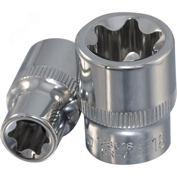 Головка торцевая 1/2''DR, внешний TORX®, Е20 Ombra 112620