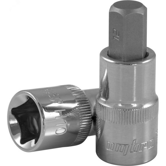Насадка торцевая 1/2''DR с вставкой-битой шестигранной, Н8 Ombra 120208