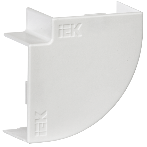 ELECOR Поворот на 90град КМП 100х40 белый (2шт/компл) IEK