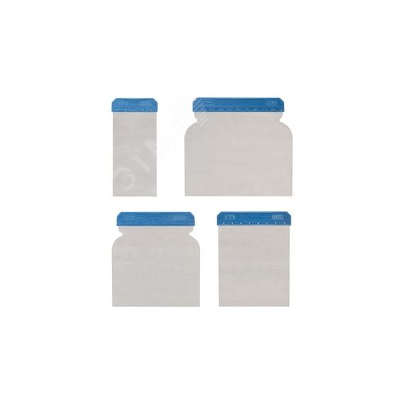 Шпатели металлические набор 4 шт(''Япончик'') 50/80/100/120 мм FIT 6750