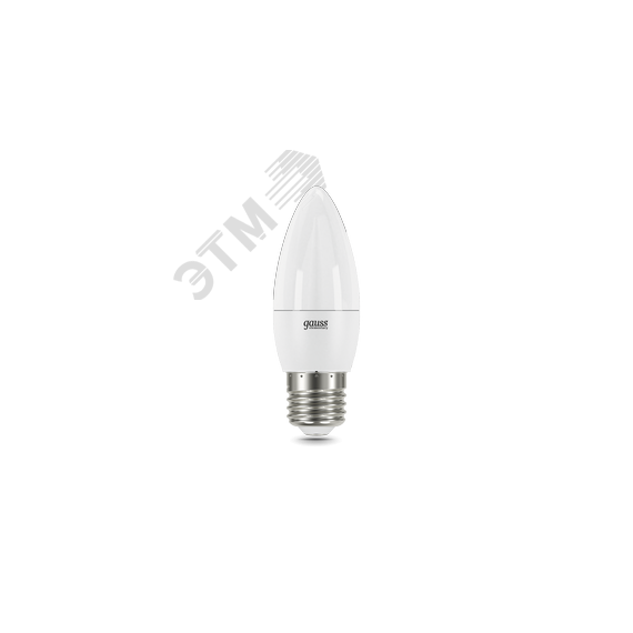 Лампа светодиодная LED 12 Вт 950 лм 4100К AC180-240В E27 свеча нейтральный Elementary Gauss 30222