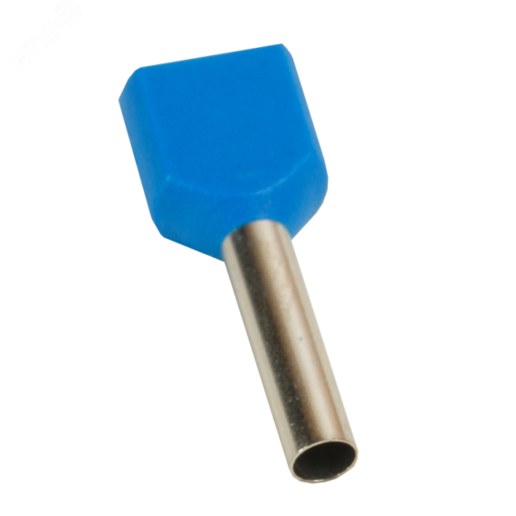 Наконечник штыревой втулочный под два провода НШвИ2 OptiKit T-Shv2-PVC- 2,5-12(100шт) КЭАЗ 278050
