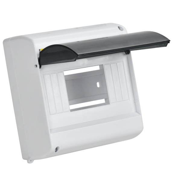 Дверь открывается вертикально.