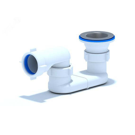 Сифон для душевого поддона АНИ 1 1/2' x 40 плоский АНИ пласт E010