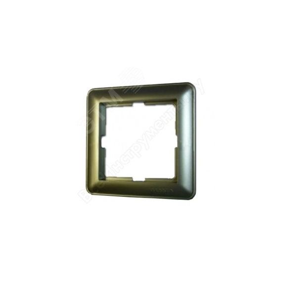 W59 Рамка 1 пост шампань SE (Systeme) KD-1-48