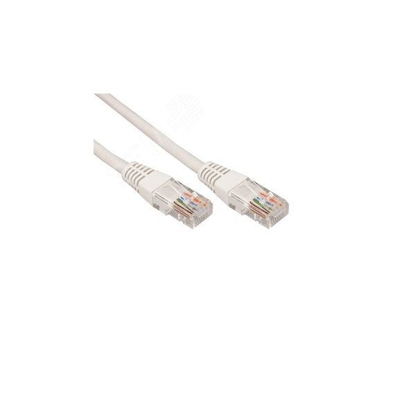 Патч-корд U/UTP CAT 6, RJ45-RJ45, 26AWG, LSZH, серый, 3м, REXANT 02-0290-3