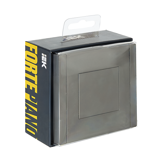 FORTE&PIANO Заглушка с суппортом FP541 сталь IEK