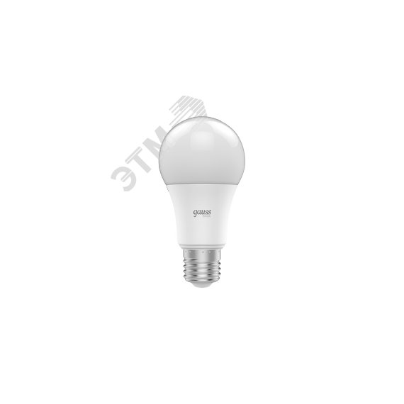 Лампа светодиодная LED 13.5 Вт 1300 лм 4100К AC180-240В E27 А60 (груша) нейтральный  Basic Gauss Gauss 1023224