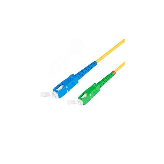 Шнур оптический spc SC/UPC-SC/APC 9/125 3.0мм 3м LSZH (патч-корд) NTSS NTSS-SPC-9-SC/U-SC/A-3.0-3