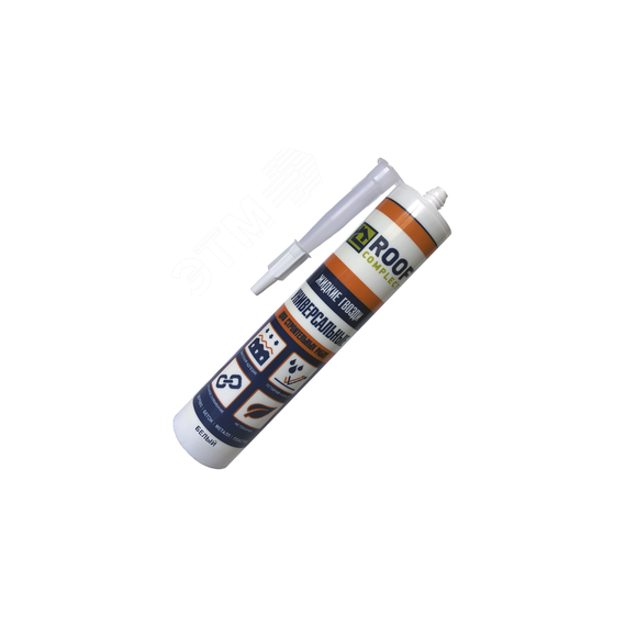 Жидкие гвозди Roof Complect белые (300мл/12шт) Руфкомплект 00000398641