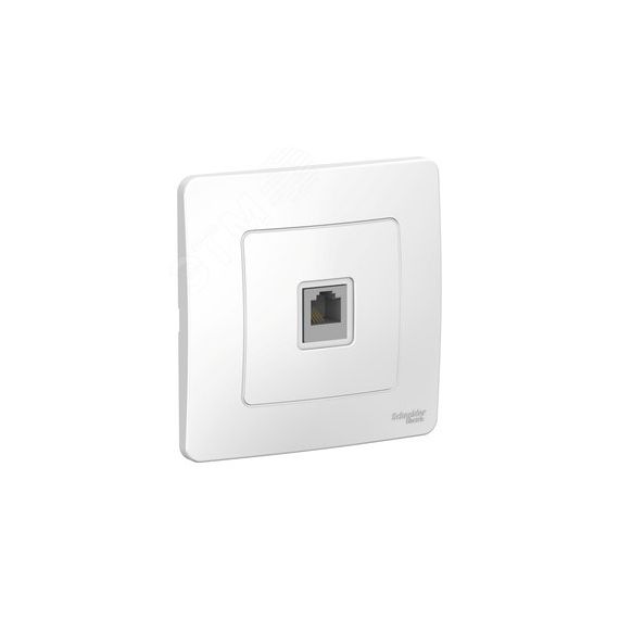 BLANCA скрытой установки розетка телефонная RJ11, белый SE (Systeme) BLNIS011001