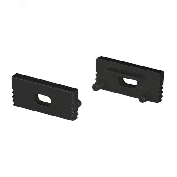 Заглушка SL-SLIM-H7 BLACK с отверстием (, Пластик) Arlight 037510