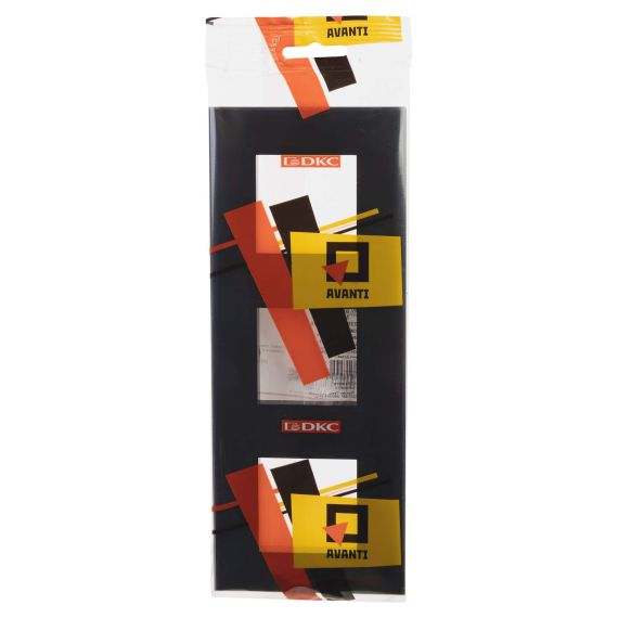 Рамка "Avanti", "Черный квадрат", 3 поста (6 мод.)