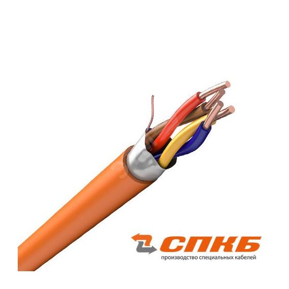 Кабель КПСЭнг(А)-FRLS 2х2х2.50 оранжевый ТЕХНО КПСЭнг(А)-FRLS 2х2х2,5