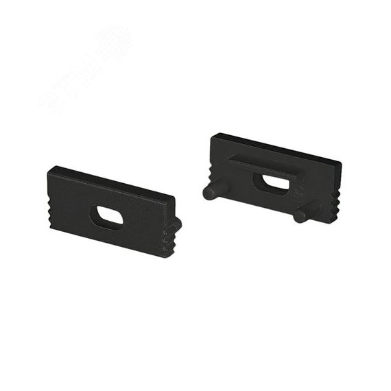 Заглушка SL-SLIM-H7 BLACK с отверстием (, Пластик) Arlight 037510