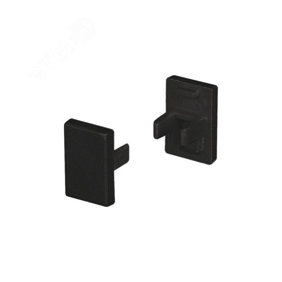 Заглушка SL-MINI-8-H12 BLACK глухая (пластик) Arlight 037505