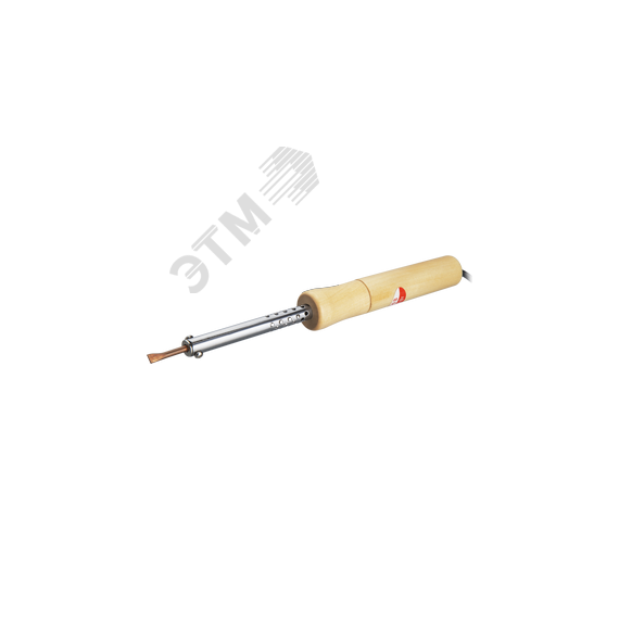 Паяльник ОНЛАЙТ 90 220 OSE-Pes06-30W-CP (дерево, клин прямой) ОНЛАЙТ 90220