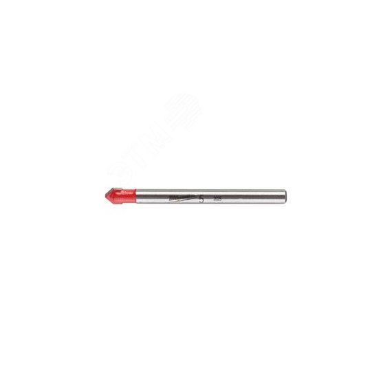 Сверло по стеклу и плитке GENII 5x50 - 1шт Milwaukee 4932471957