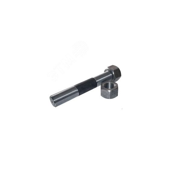 Шпилька M16-6gх140.58.35 ГОСТ 22042-76 с 2мя      гайками M16-6H.20 ГОСТ 5915-70 ПартнерК ШМ16х140/2ГМ163542
