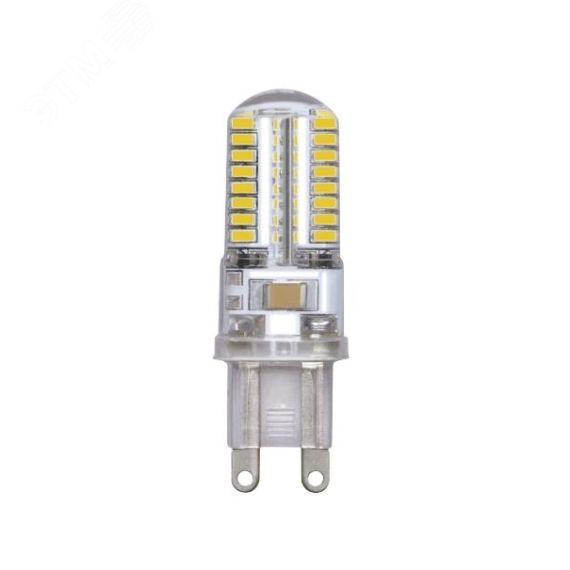 Лампы светодиодные, LED 5w G9 320Лм теплый свет, 320Lm 175-240V блистер, 2 шт. Jazzway JazzWay 1036667B