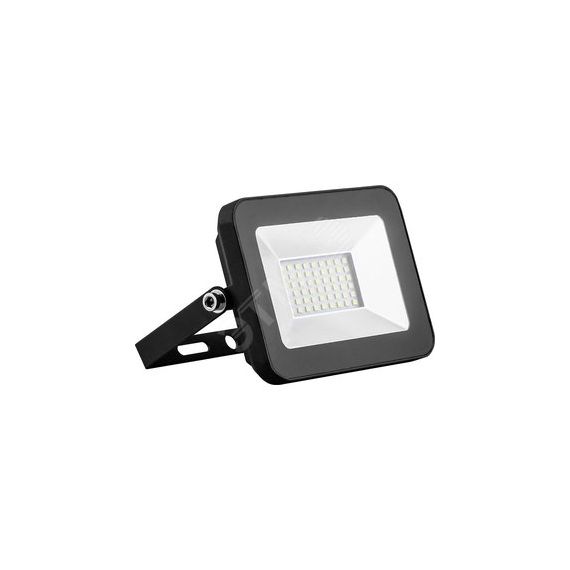 Прожектор светодиодный ДО-20w 6400К 1800Лм IP65 черный SAFFIT SFL90-20