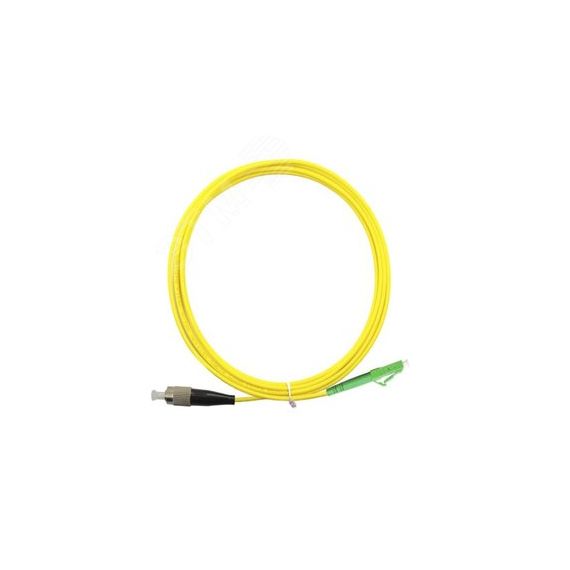 Шнур оптический simplex 2м LC/APC-FC/UPC 9/125 sm LSZH Cabeus FOP(s)-9-LC/APC-FC/UPC-2m