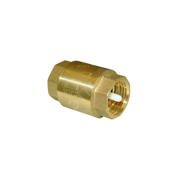 Клапан обратный с пластиковым сердечником ВВ 1/2 AQUALINK 02342