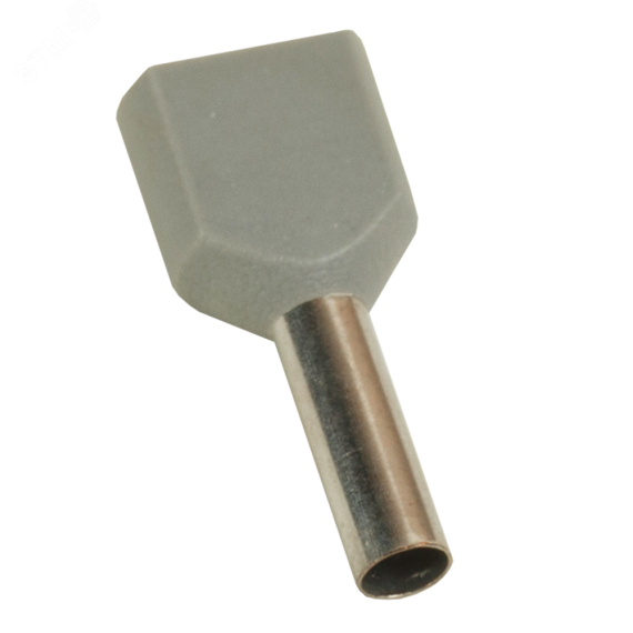 Наконечник штыревой втулочный под два провода НШвИ2 OptiKit T-Shv2-PVC- 2,5-10(100шт) КЭАЗ 278049