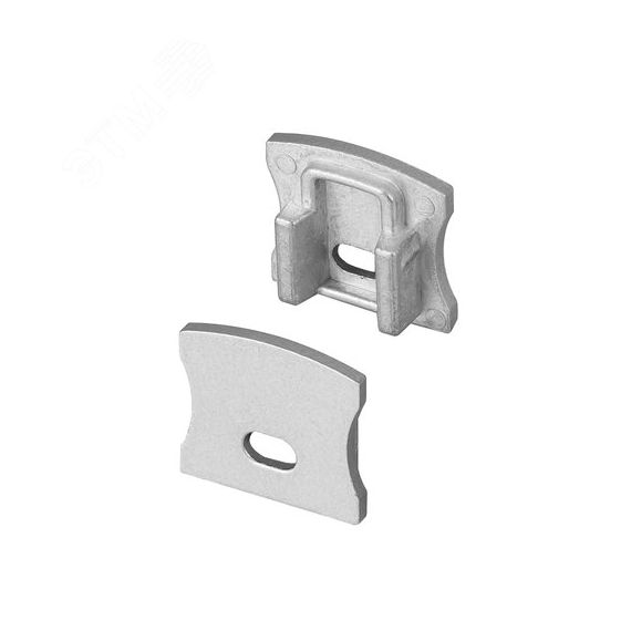 Заглушка ALU-SLIM-H15 с отверстием (ARL, Металл) Arlight 019449