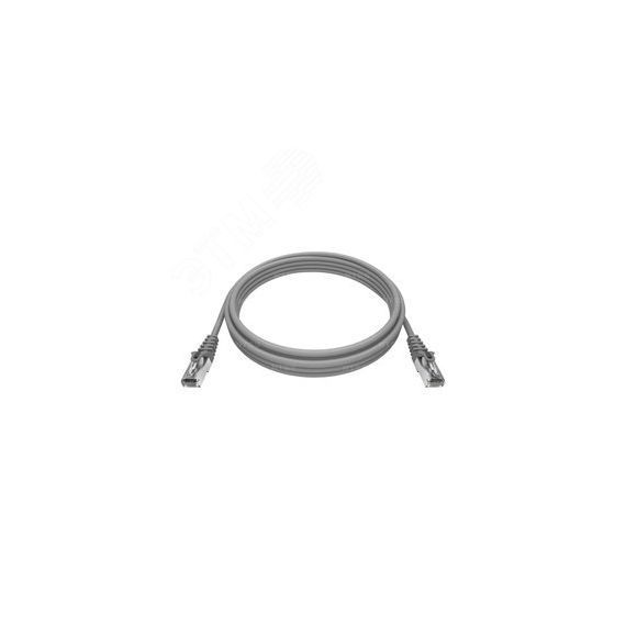 Патч-корд PREMIUM 2хRJ45/8P8C. T568B FTP CAT5e LSZH 0.5 метра. серый NTSS NTSS-PC-PM-FTP-RJ45-5e-0.5-LSZH-GY